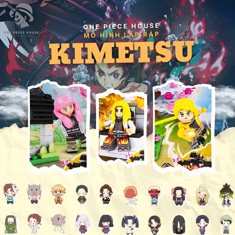 Mô hình lắp ráp Kimetsu no Yaiba