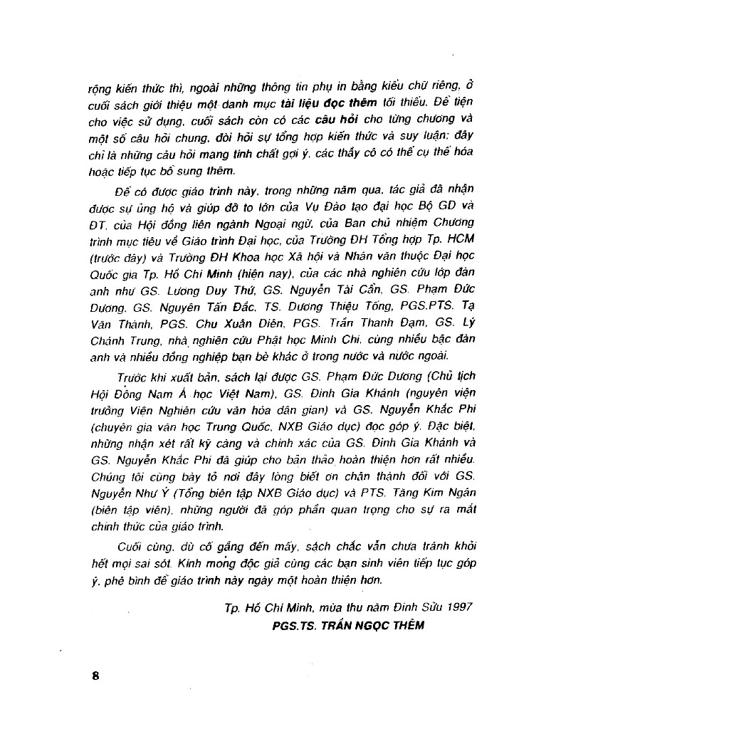 Cơ sở văn hóa Việt Nam Trần Ngọc Thêm