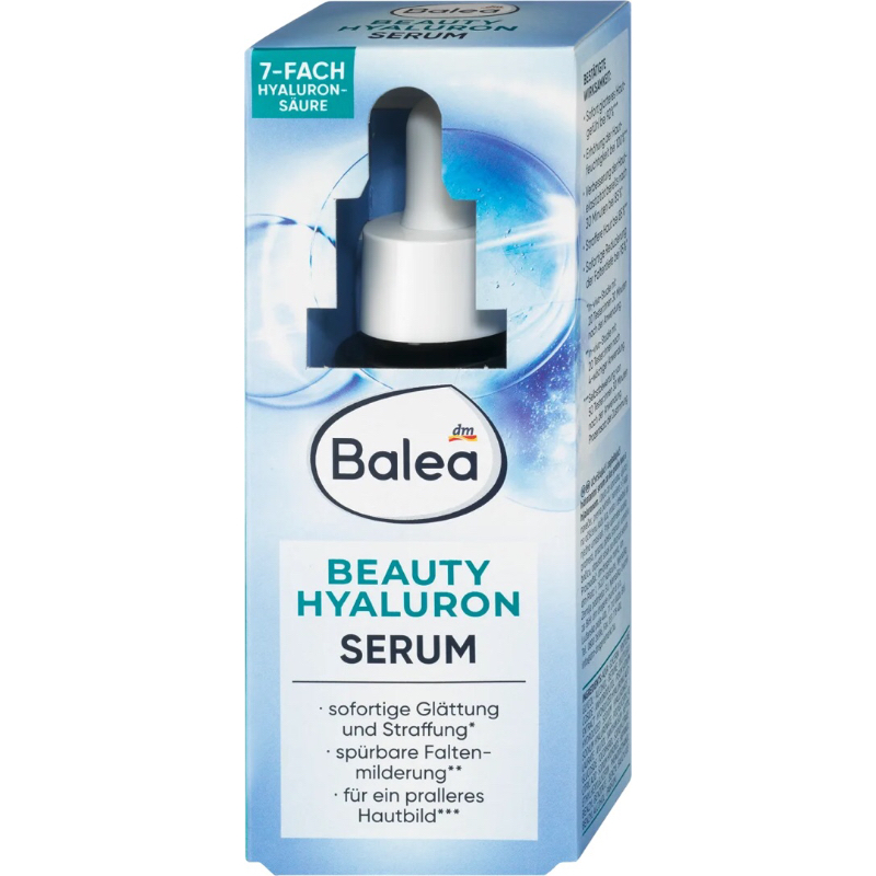 Seểum Balea Beuuty  Hyaluron Giúp Trẻ Hoá Da- 30ml