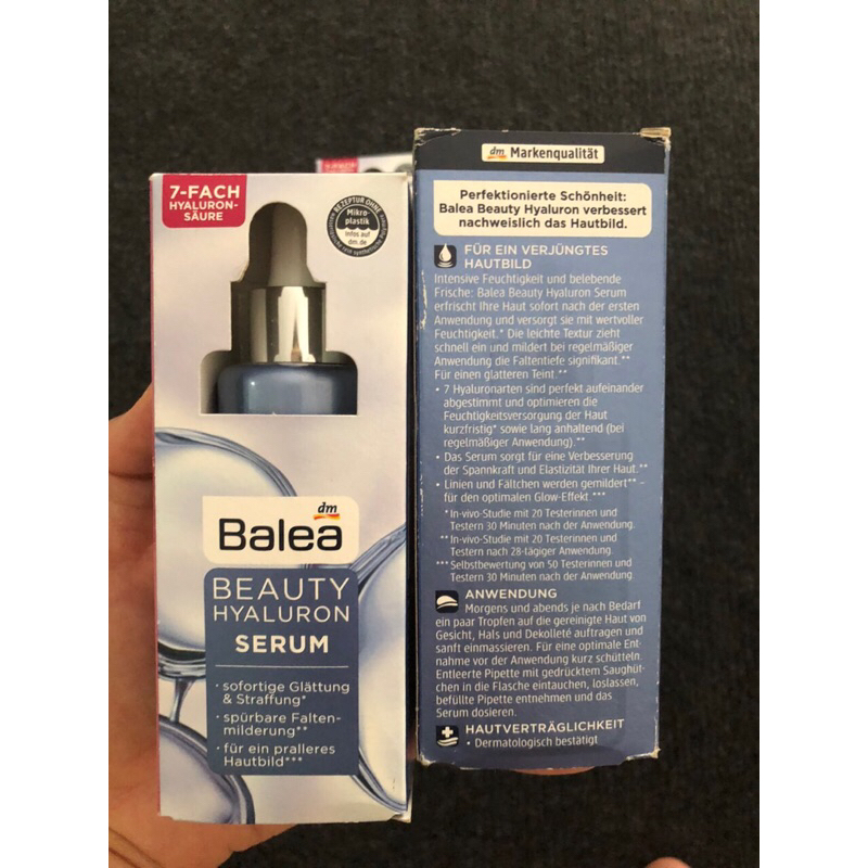 Seểum Balea Beuuty  Hyaluron Giúp Trẻ Hoá Da- 30ml