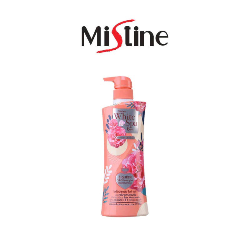 Body Lotion Mistine White Spa Dưỡng Ẩm Dưỡng Trắng Da 400ml