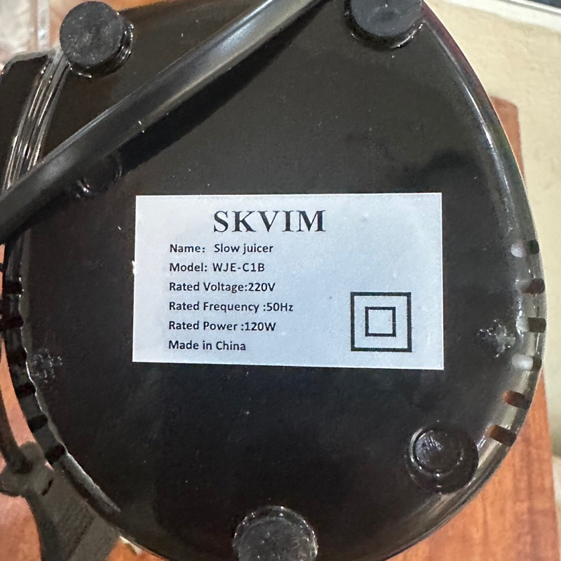 Thân động cơ máy ép chậm mini skvim