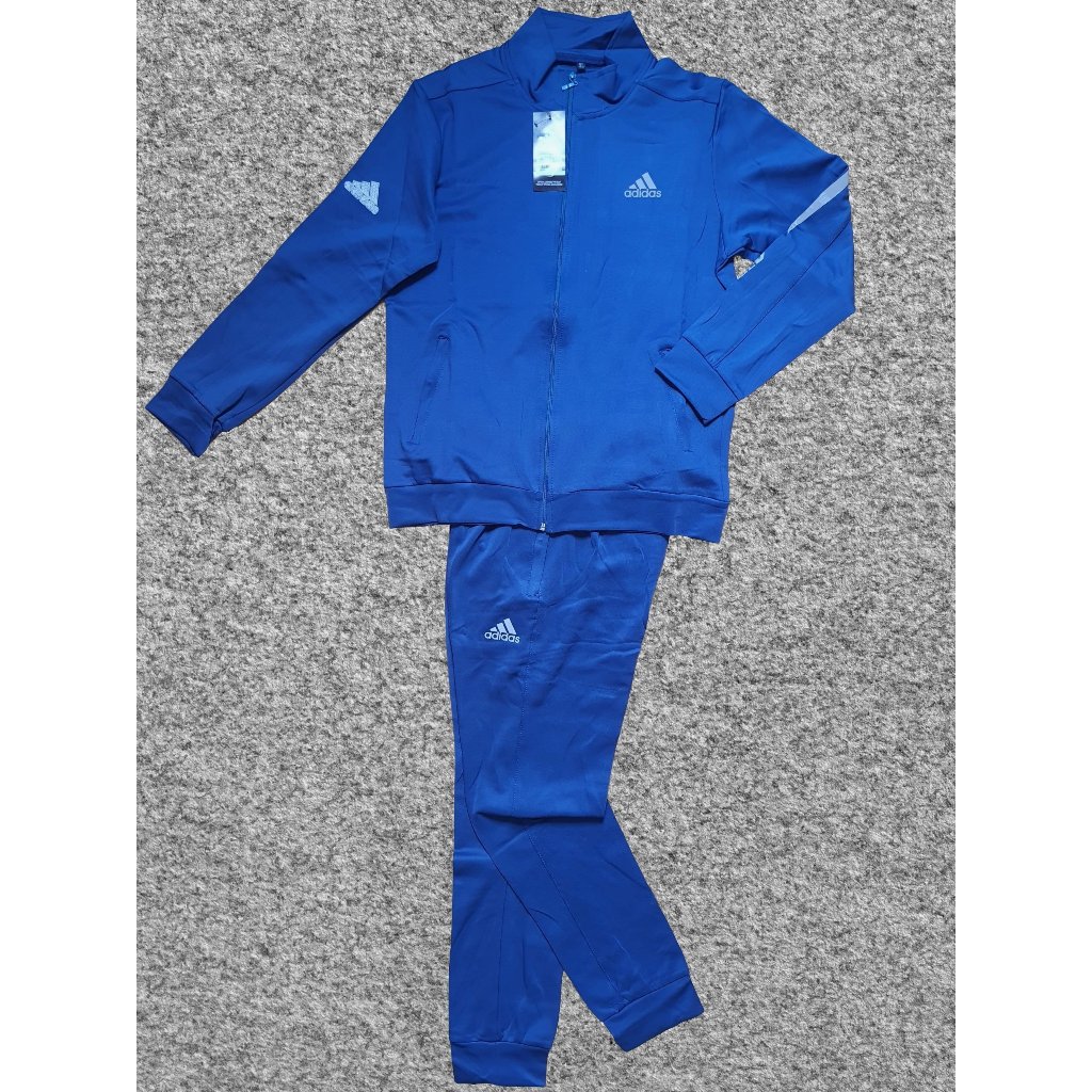 Quần áo thể thao nam co giãn chất poni dày dặn , Đồ bộ nam mùa thu đông dài tay