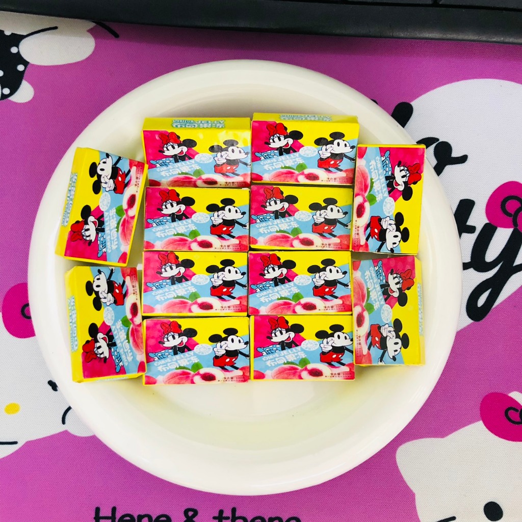 Mô hình hộp bánh vuông trang trí slime nhà búp bê đồ chơi trẻ em