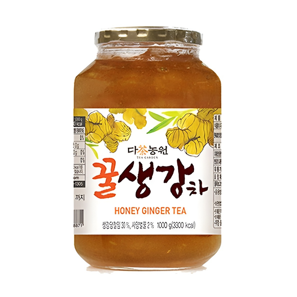 [Chính hãng] Trà mật ong hoa quả Tea Garden Hàn Quốc hũ 580g/1kg làm dịu vòm họng, tăng đề kháng
