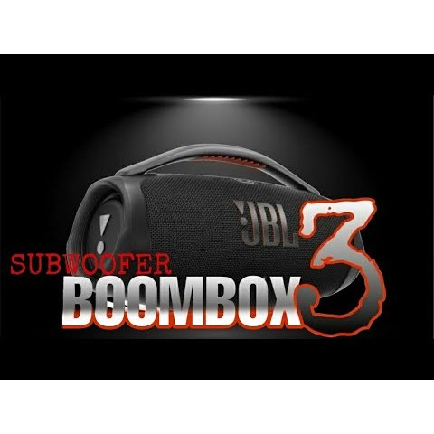Loa Bluetooth JBL Boombox 3 - Loa Nghe Nhạc Âm Thanh Siêu Bass Cực Mạnh Chống Nước IPX7.