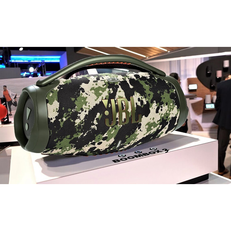 Loa Bluetooth JBL Boombox 3 - Loa Nghe Nhạc Âm Thanh Siêu Bass Cực Mạnh Chống Nước IPX7.