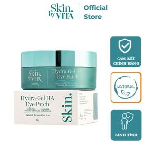 Mặt nạ mắt dưỡng ẩm vùng dưới da mắt giảm lão hóa nếp nhăn thăm quầng Hydra Gel HA Eye Patch Skin By VITA