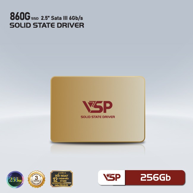 Ổ cứng SSD VSP 860G 256Gb NEW BH 36 THÁNG