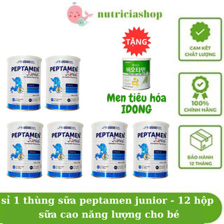 Sỉ 1 thùng Sữa Peptamen Junior 400gram sữa cao năng lượng dành cho trẻ suy dinh dưỡng,kém hấp thu