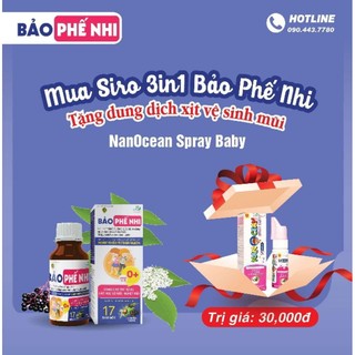 siro ho Bảo phế nhi chai 100ml