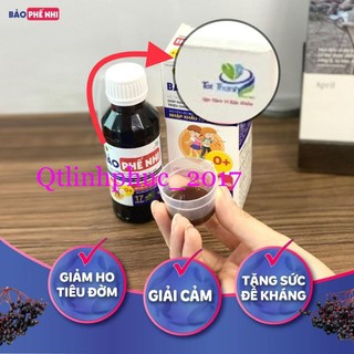 siro ho Bảo phế nhi chai 100ml