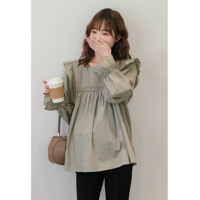 Áo bầu thu dài tay mới TY