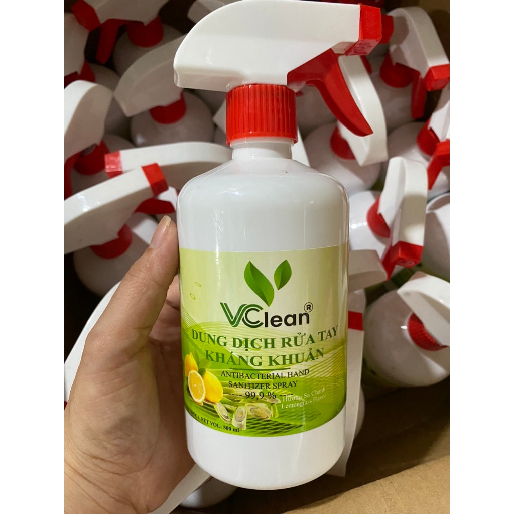 CỒN Y TẾ SÁT KHUẨN TAY 70 ĐỘ  - 90 ĐỘ - 500ml hương trà xanh,dâu