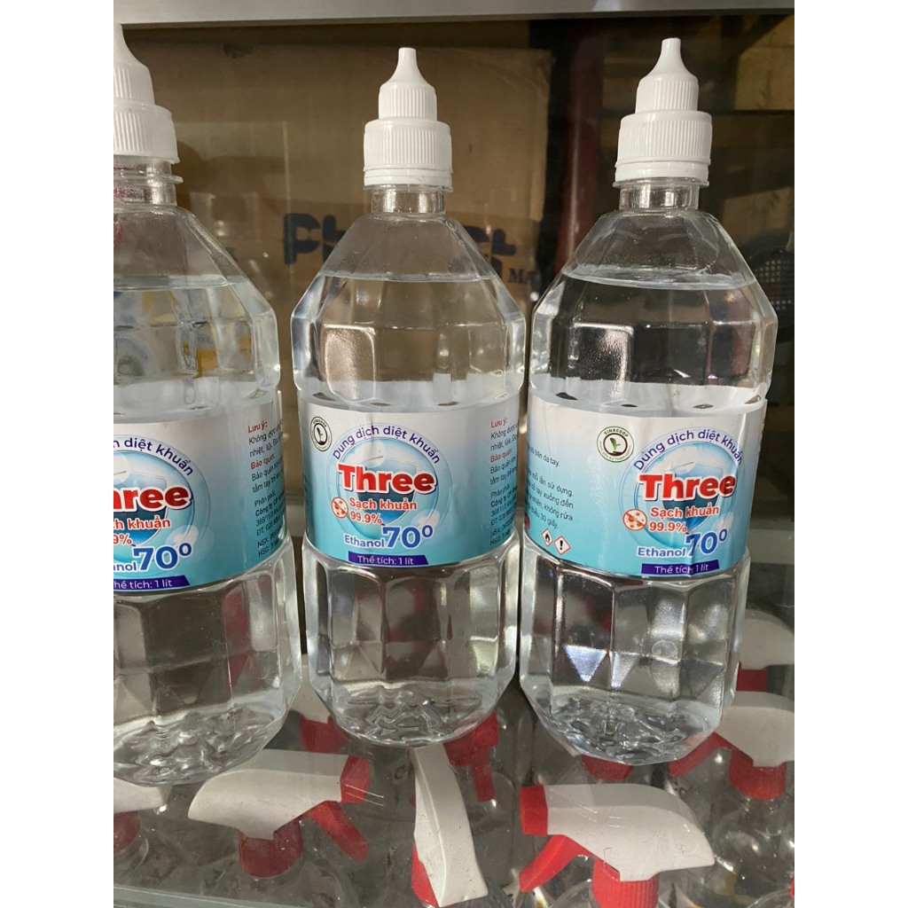 CỒN Y TẾ SÁT KHUẨN TAY 70 ĐỘ  - 90 ĐỘ - 500ml hương trà xanh,dâu