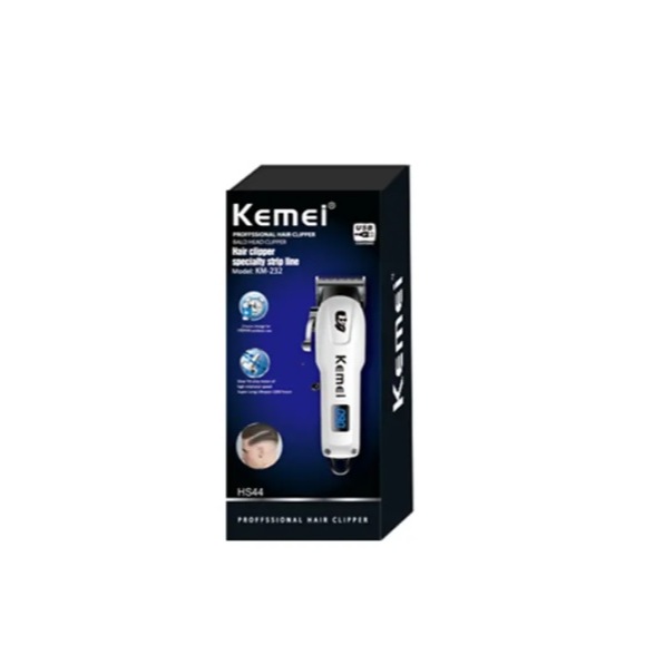 Tông Đơ Căt Tóc Màn Hình LCD Chuyên Nghiệp Kemei Km 232