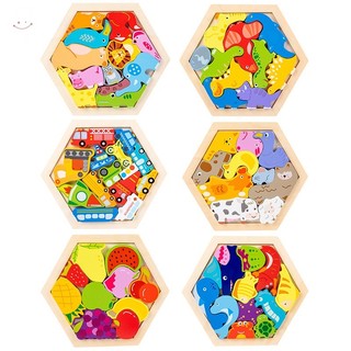  Bộ Đồ Chơi Xếp Hình Bằng Gỗ Nhiều Màu Sắc