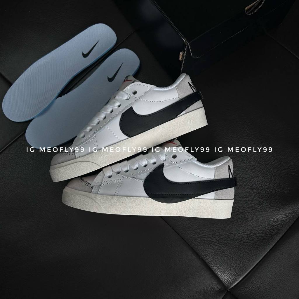 Giày Blazer Low 77 Vintage White Black hàng cao cấp Full Box Bill