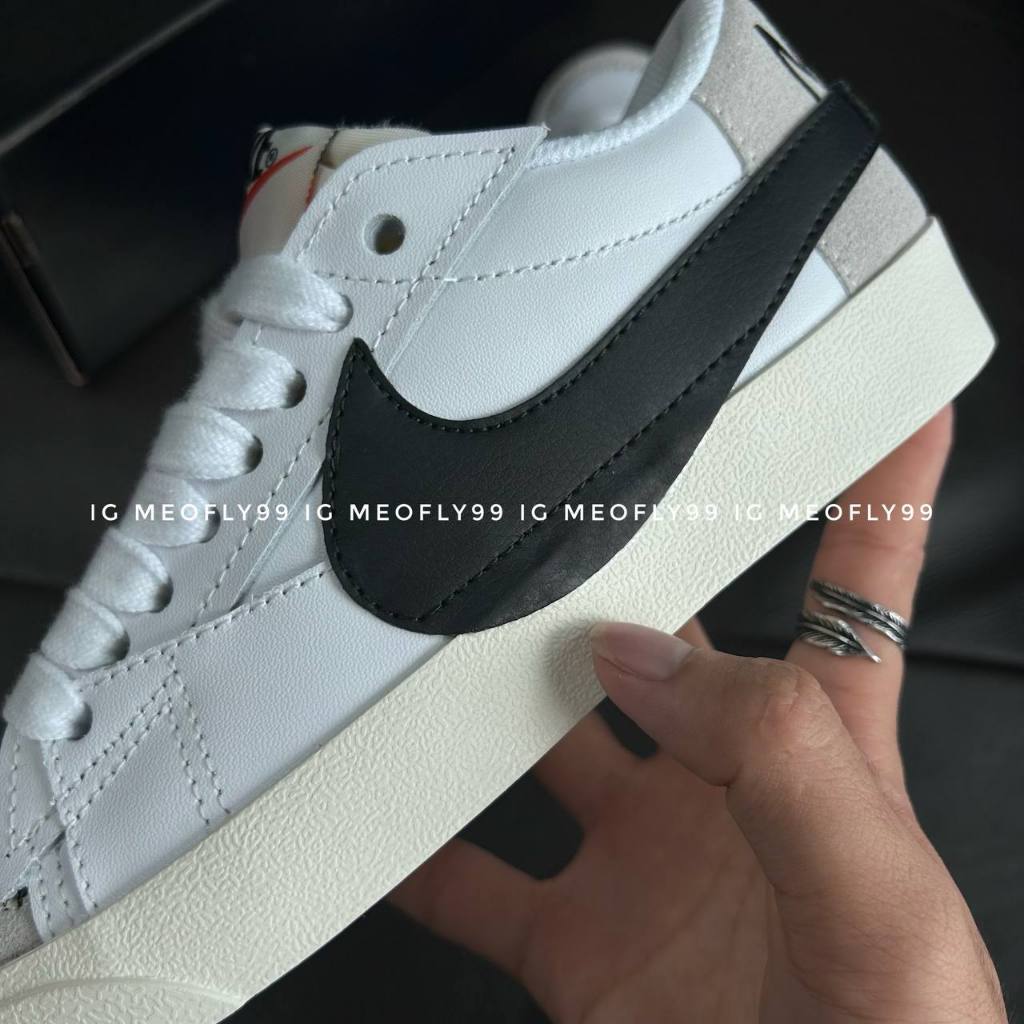 Giày Blazer Low 77 Vintage White Black hàng cao cấp Full Box Bill