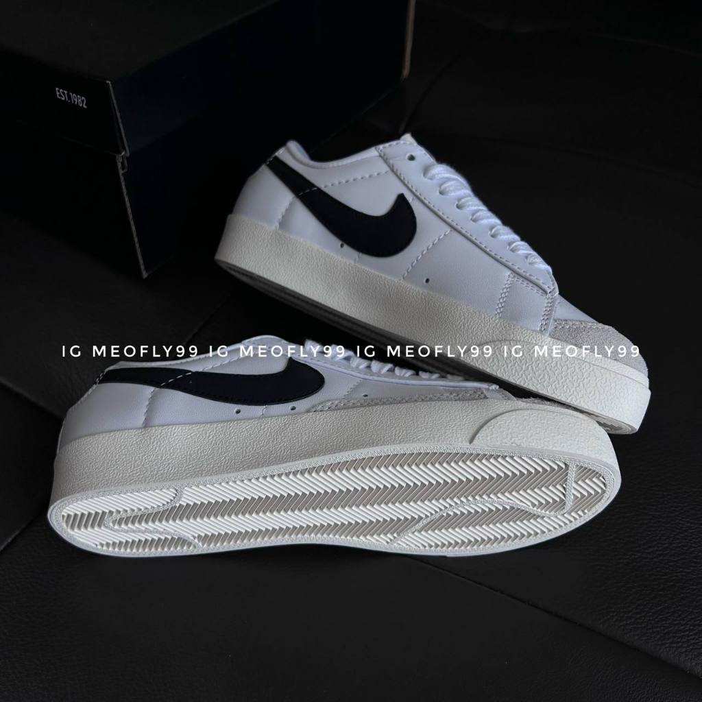 Giày Blazer Low 77 Vintage White Black hàng cao cấp Full Box Bill