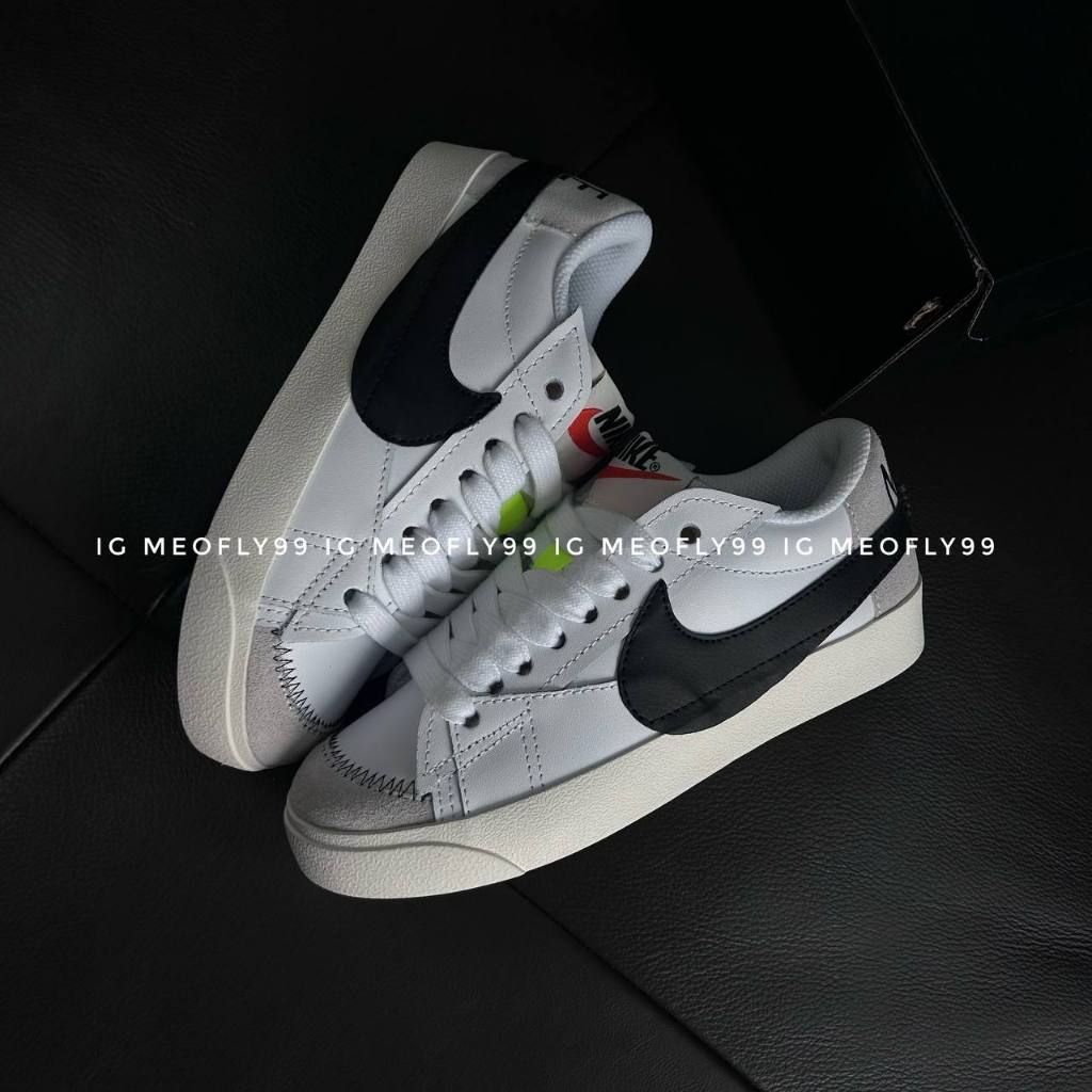 Giày Blazer Low 77 Vintage White Black hàng cao cấp Full Box Bill