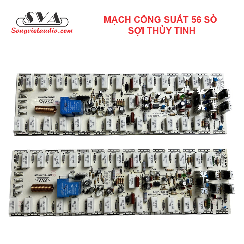 Công suất 56 sò sợi thủy tinh trắng
