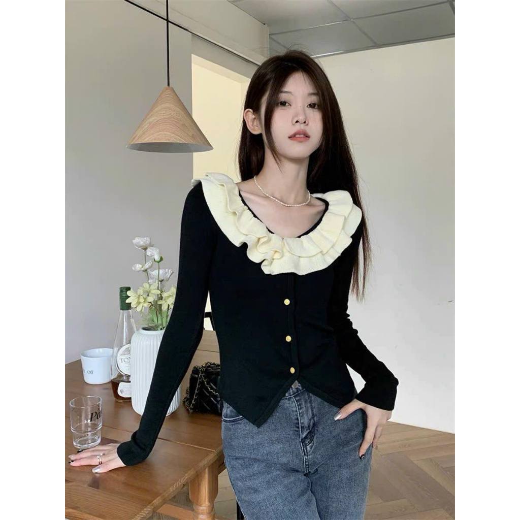 Áo len bèo hot hit chất mềm mịn siêu dãn