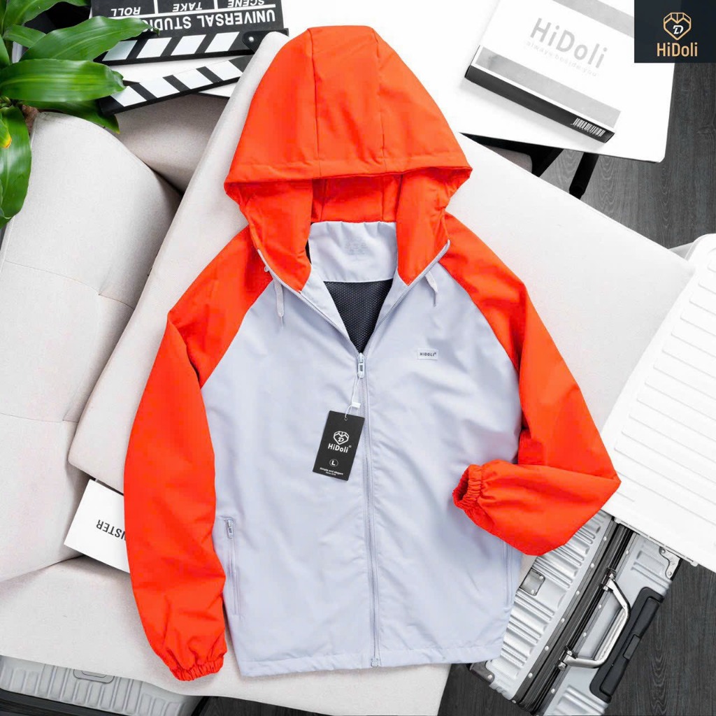 ÁO KHOÁC NAM NỮ PHỐI 2 MÀU THỜI TRANG - MẪU MỚI HOTTREND