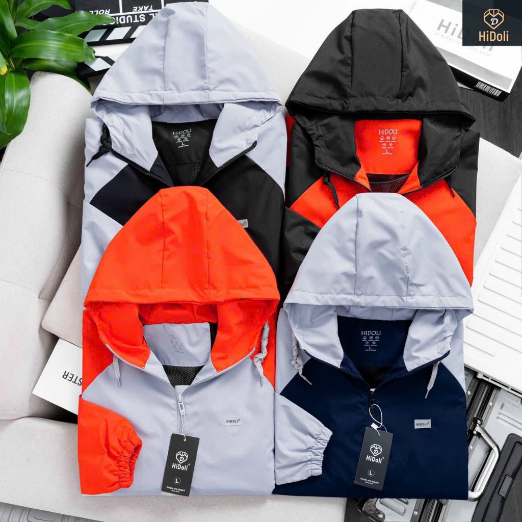 ÁO KHOÁC NAM NỮ PHỐI 2 MÀU THỜI TRANG - MẪU MỚI HOTTREND