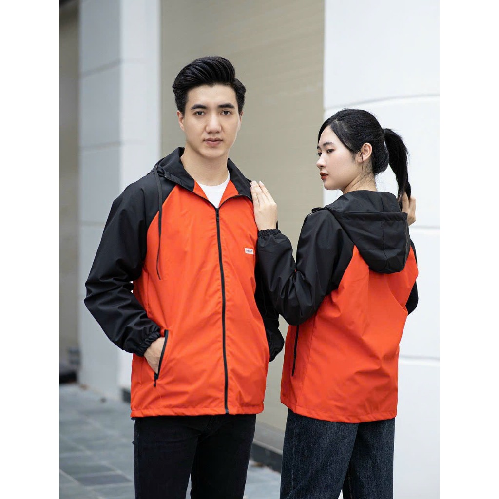 ÁO KHOÁC NAM NỮ PHỐI 2 MÀU THỜI TRANG - MẪU MỚI HOTTREND