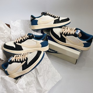 Giày travis scott x air jordan 1 low og sp ‘black phantom’ dm7866-001 - bản cao cấp fullbox,low travis scott x fragment