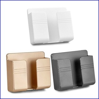 Kệ dán tường để điều khiển remote, giá đỡ sạc điện thoại