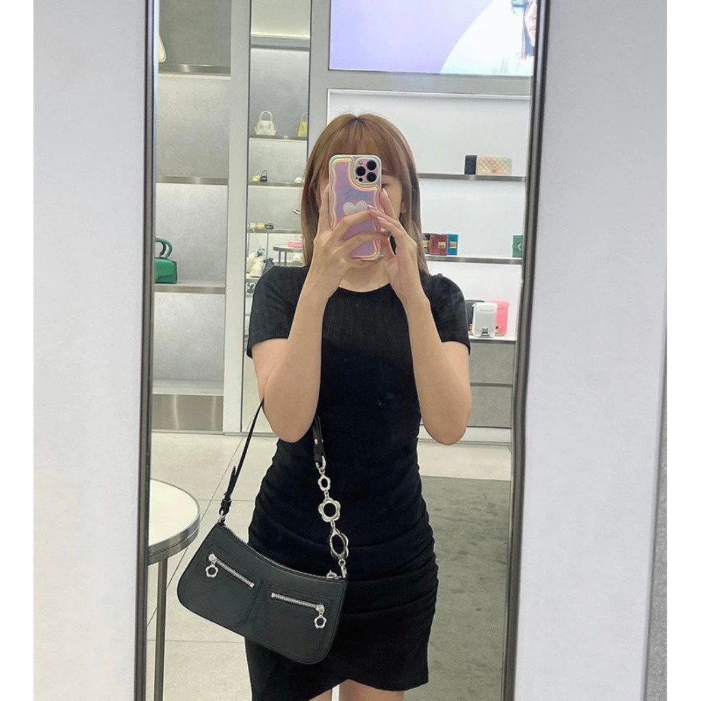 Túi xách nữ size 23 cm đeo vai+ đeo chéo sang chảnh hàng chuẩn đẹp