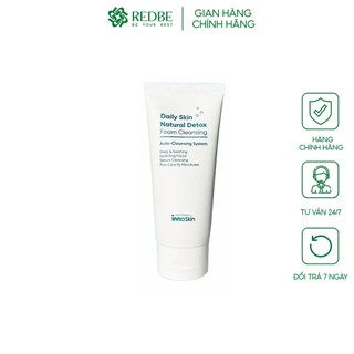 Sữa rửa mặt innoskin daily skin natural detox - foam cleansing hàn quốc 150ml - mp709
