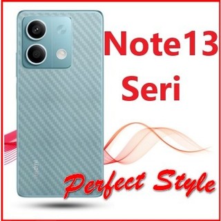 Miếng dán lưng carbon xiaomi redmi note 13 4g - note 13 pro 5g plus chống bám vân tay
