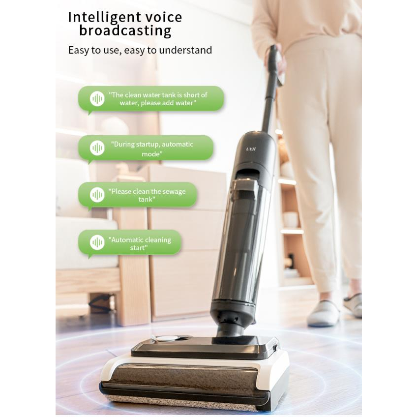 Máy Hút Bụi Khô & Ướt X8 PRO / Cây Lau Nhà Thông Minh Diệt Khuẩn 99.9% | hàng sẵn có Máy Hút Bụi Lau Nhà Cầm