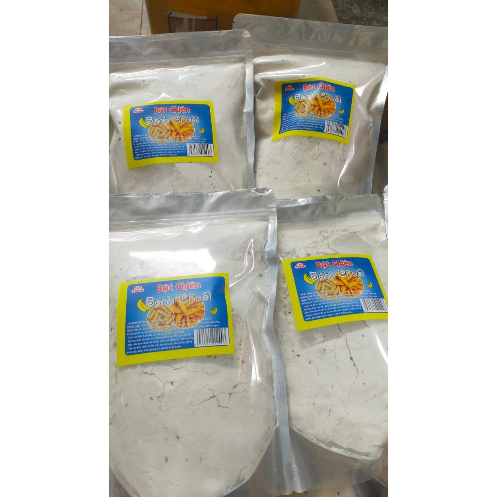 BỘT CHIÊN BÁNH CHUỐI, KHOAI, NGÔ PHA SẴN