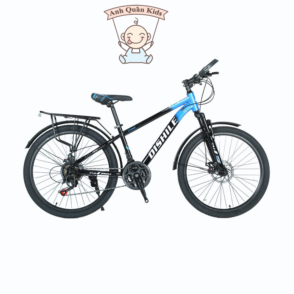 Xe đạp địa hình người lớn phanh đĩa 24, 26 inch nhiều thương hiệu