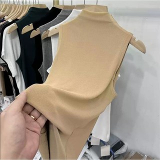 Áo ba lỗ cổ lọ
