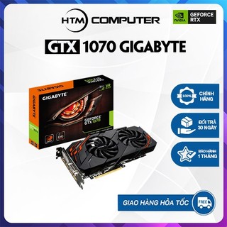 Vga card màn hình geforce® gtx 1070 g1 gaming 8g - bảo hành 1 tháng