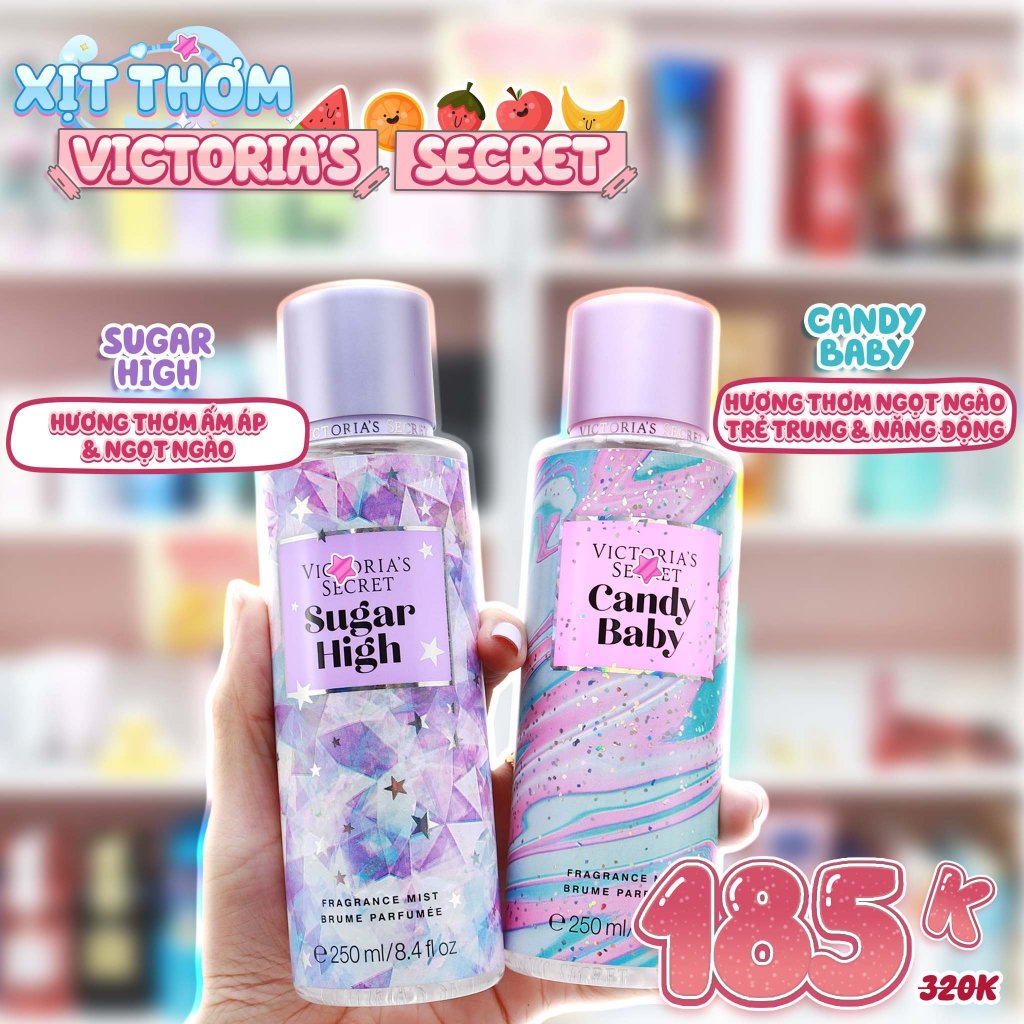 Xịt Thơm Toàn thân Victoria's Secret Body Mist 250ml