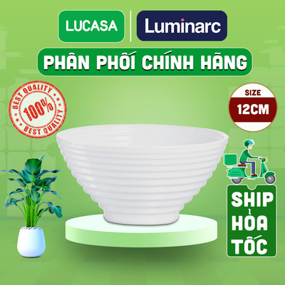 Bộ 6 Chén Thủy Tinh Cường Lực Luminarc Harena 12cm - BOL5418 | Phân Phối Chính Hãng