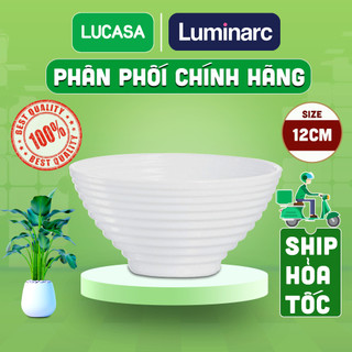 Bộ 6 chén thủy tinh cường lực luminarc harena 12cm - bol5418 | phân phối chính hãng