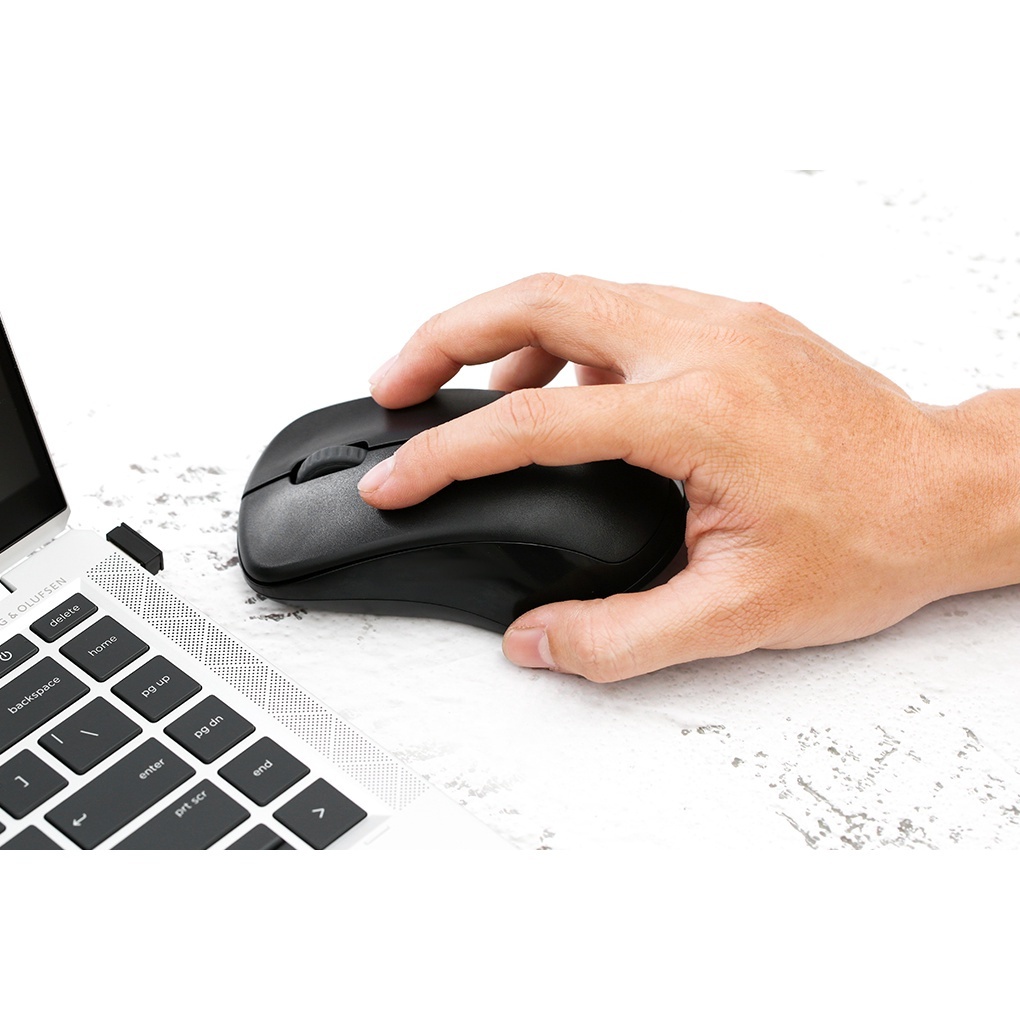 Chuột Máy Tính Không Dây Bluetooth Rapoo 1680 Silent Đầu Thu USB 2.4Hz Không Gây Tiếng Động - Hàng Chính Hãng