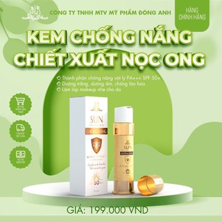 Kem Chống Nắng Collagen X3 Nọc Ong Be Venom Extract SPF50+ Mỹ Phẩm Đông Anh Chính Hãng