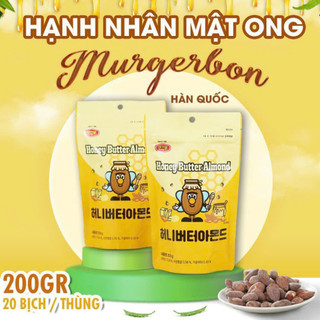 Hạnh Nhân Hàn Quốc Honey Butter Almond Murgerbon 200g Hạt Hạnh Nhân Mật Ong