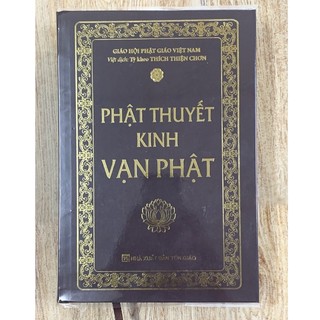 Sách - phật thuyết kinh vạn phật - bìa cứng