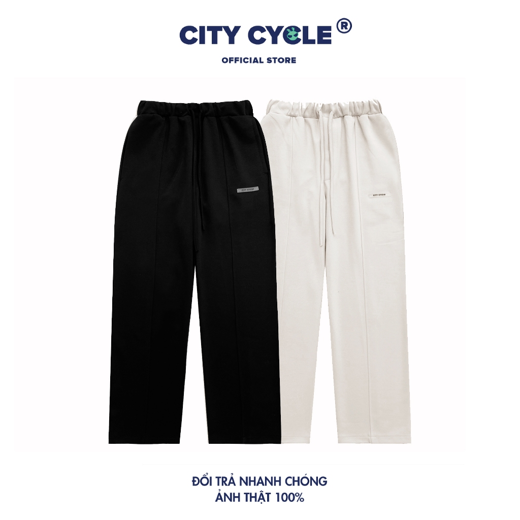 Quần ống suông local brand Comfort City Cycle unisex form rộng nam nữ oversize
