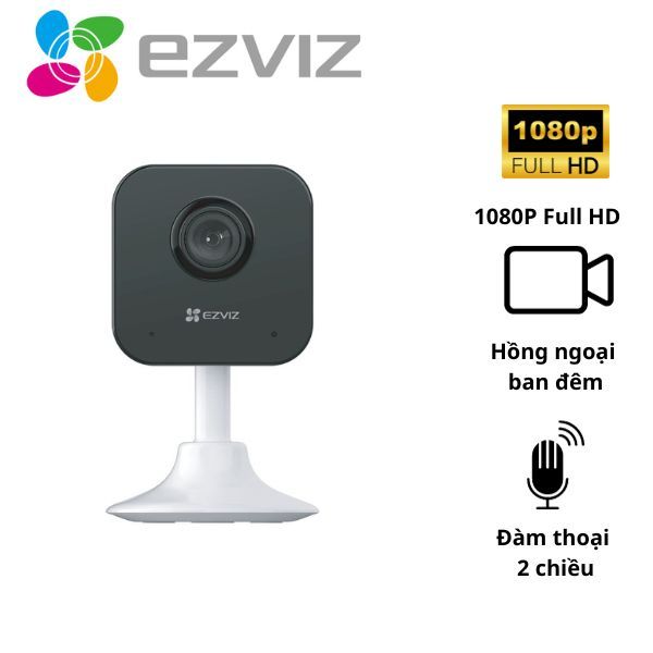 Camera Wifi Ezviz H1C camera wifi trong nhà để bàn đàm thoại 2 chiều phát hiện chuyển động