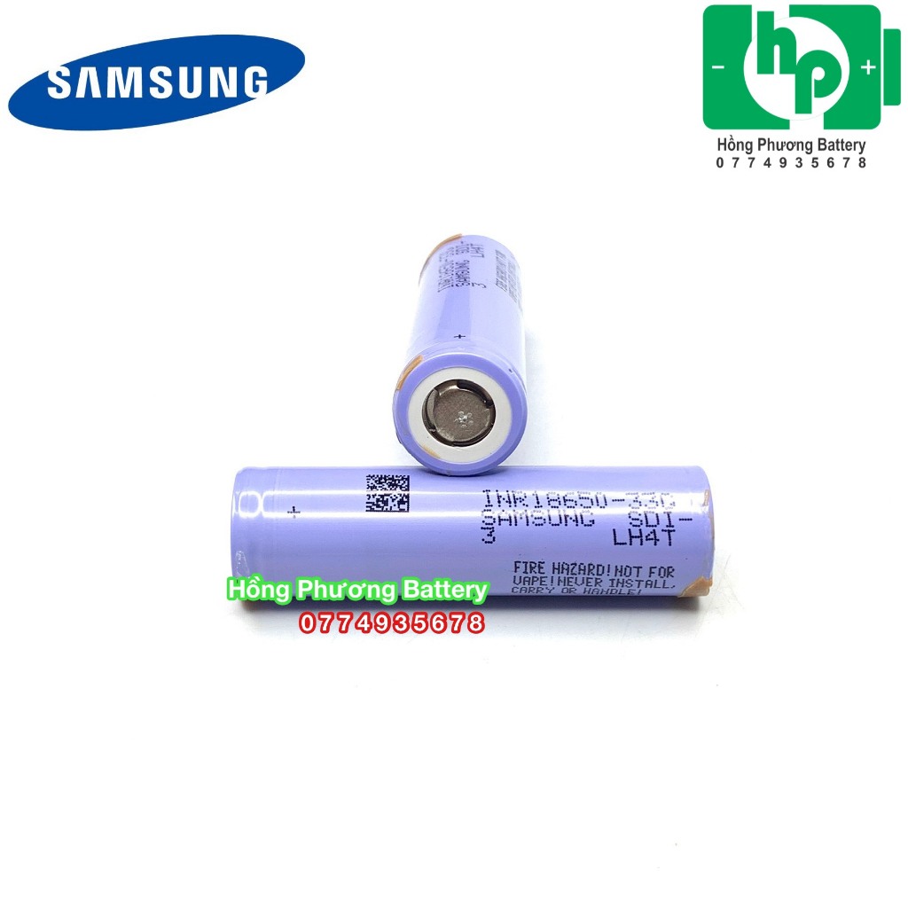 Pin Samsung 33G 18650 DL 3000mAh xả 5C 10A tháo máy